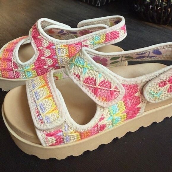 Rocket Dog Balmy Women's Platform Sandals US Size 7 - Picture 1 of 4
